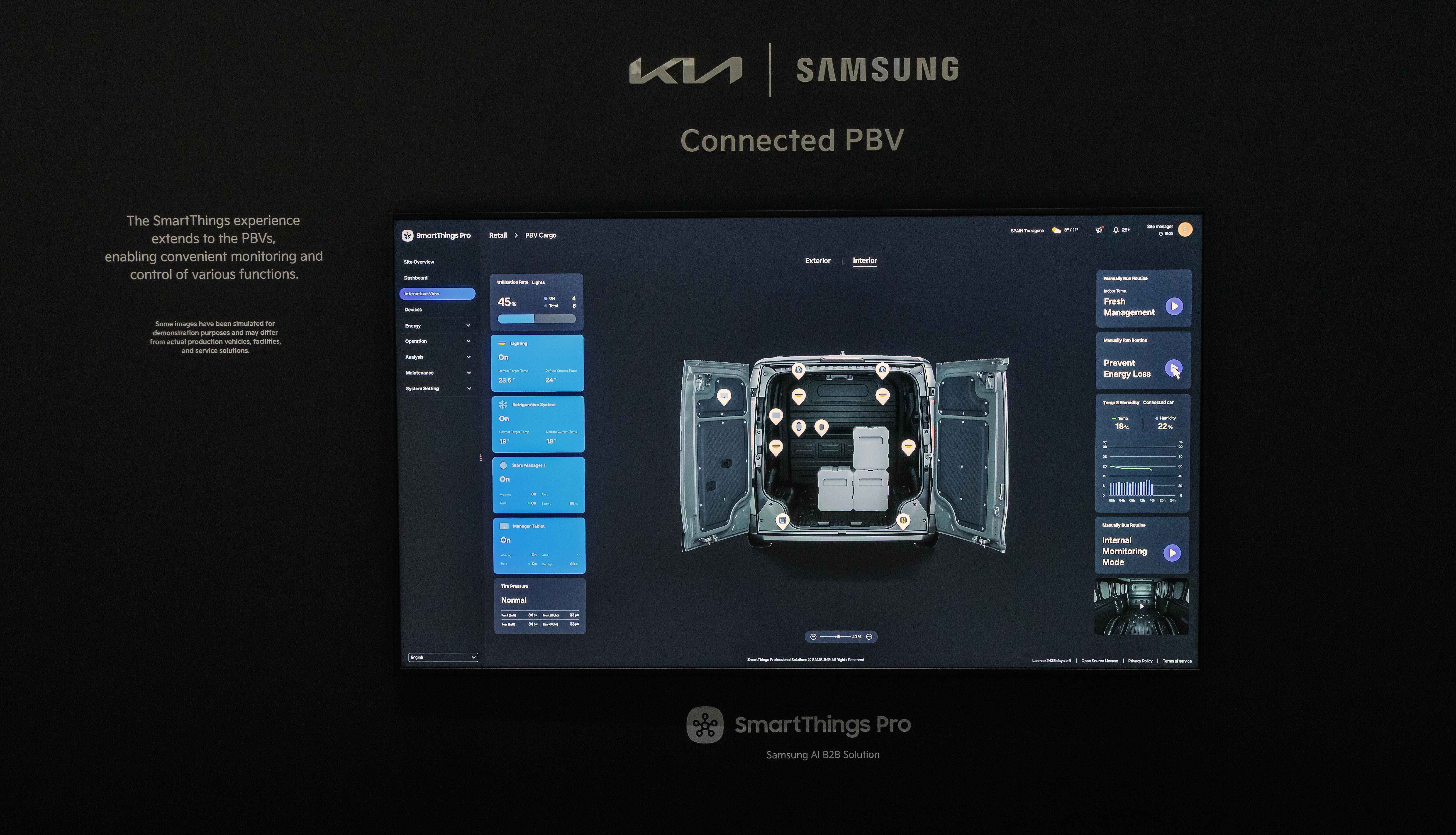 Kia dan Samsung Berkolaborasi untuk Mengintegrasikan SmartThings Pro ke dalam PBV Kia