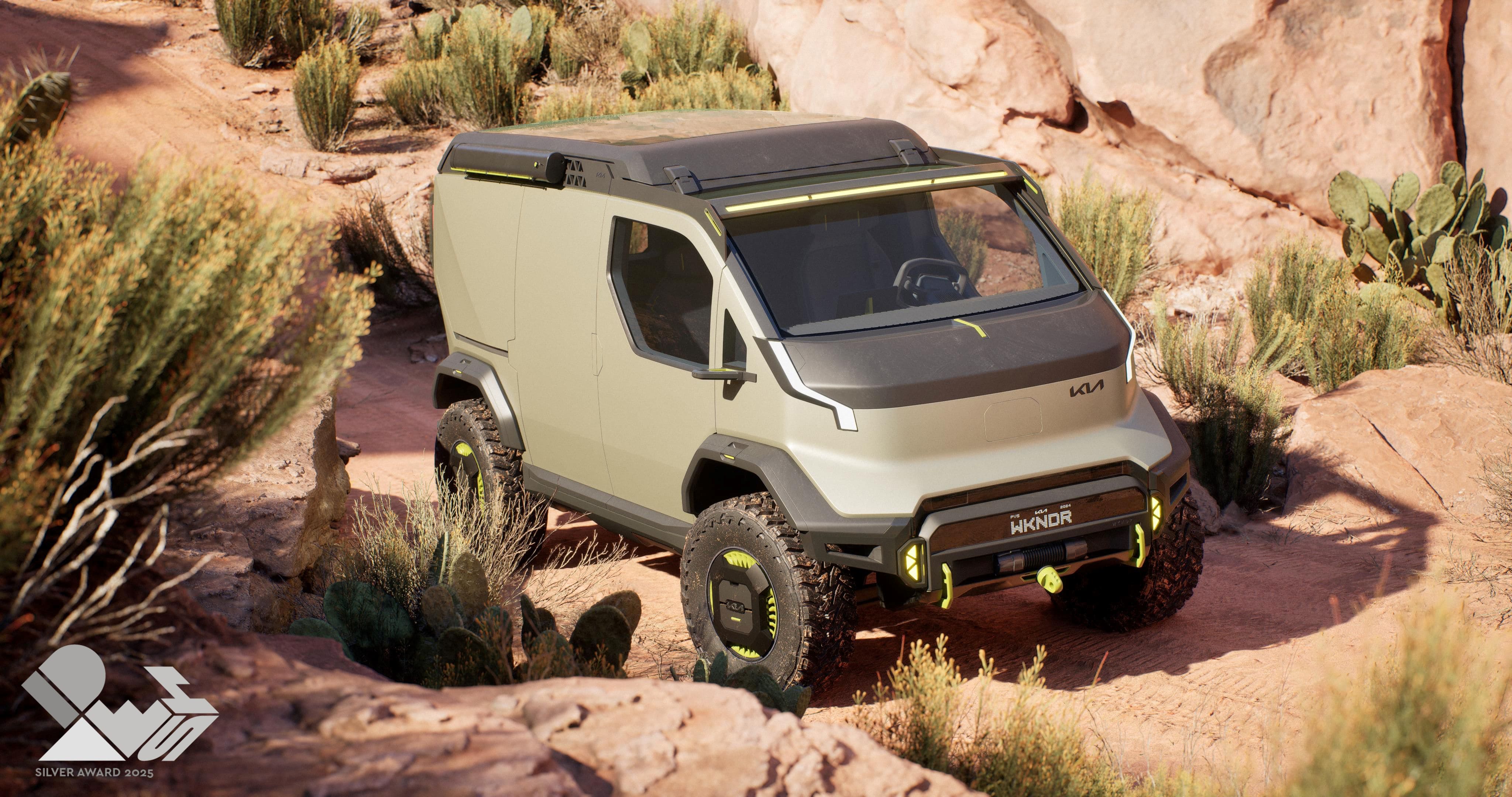 Kia PV5 WKNDR Meraih Silver Award di IDEA 2025