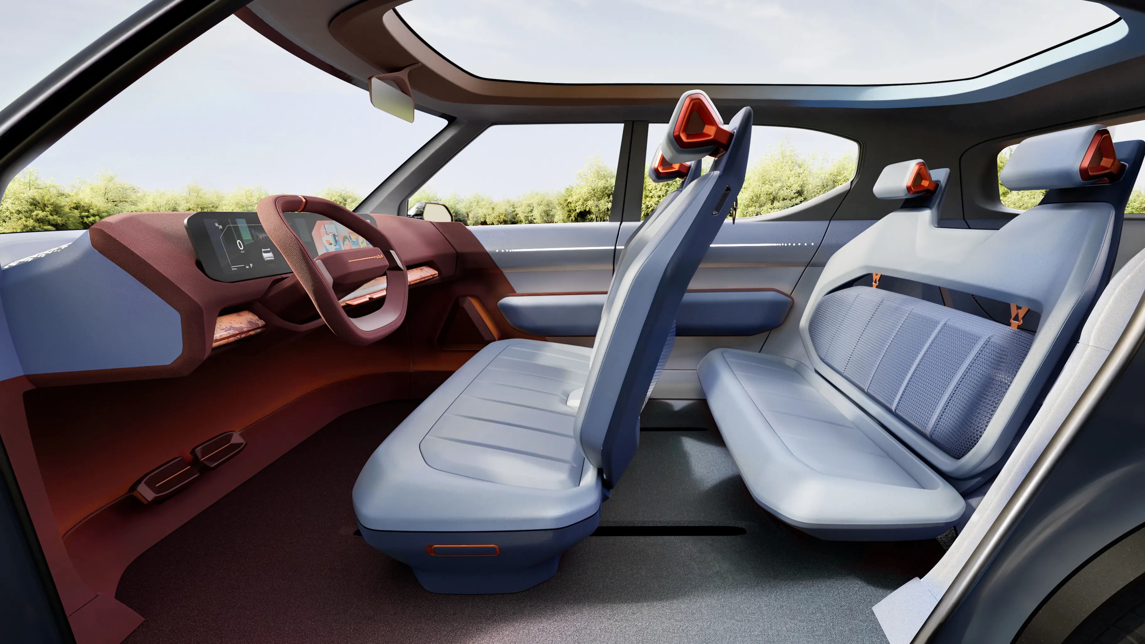 Kia Concept EV2 Memadukan Desain yang Berfokus pada Pengguna dengan Inovasi Material Sebagai Visi untuk Interior Kia di Masa Depan
