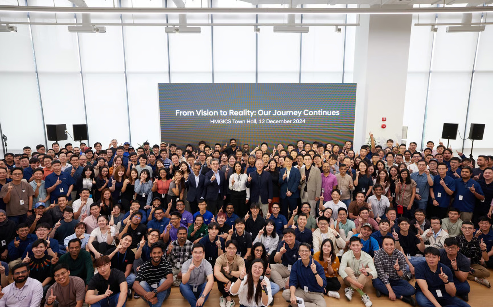 Pusat Inovasi Hyundai Motor Group Singapura Mengadakan Perayaan Ulang Tahun Pertama Bersama Group Executive Chair Euisun Chung