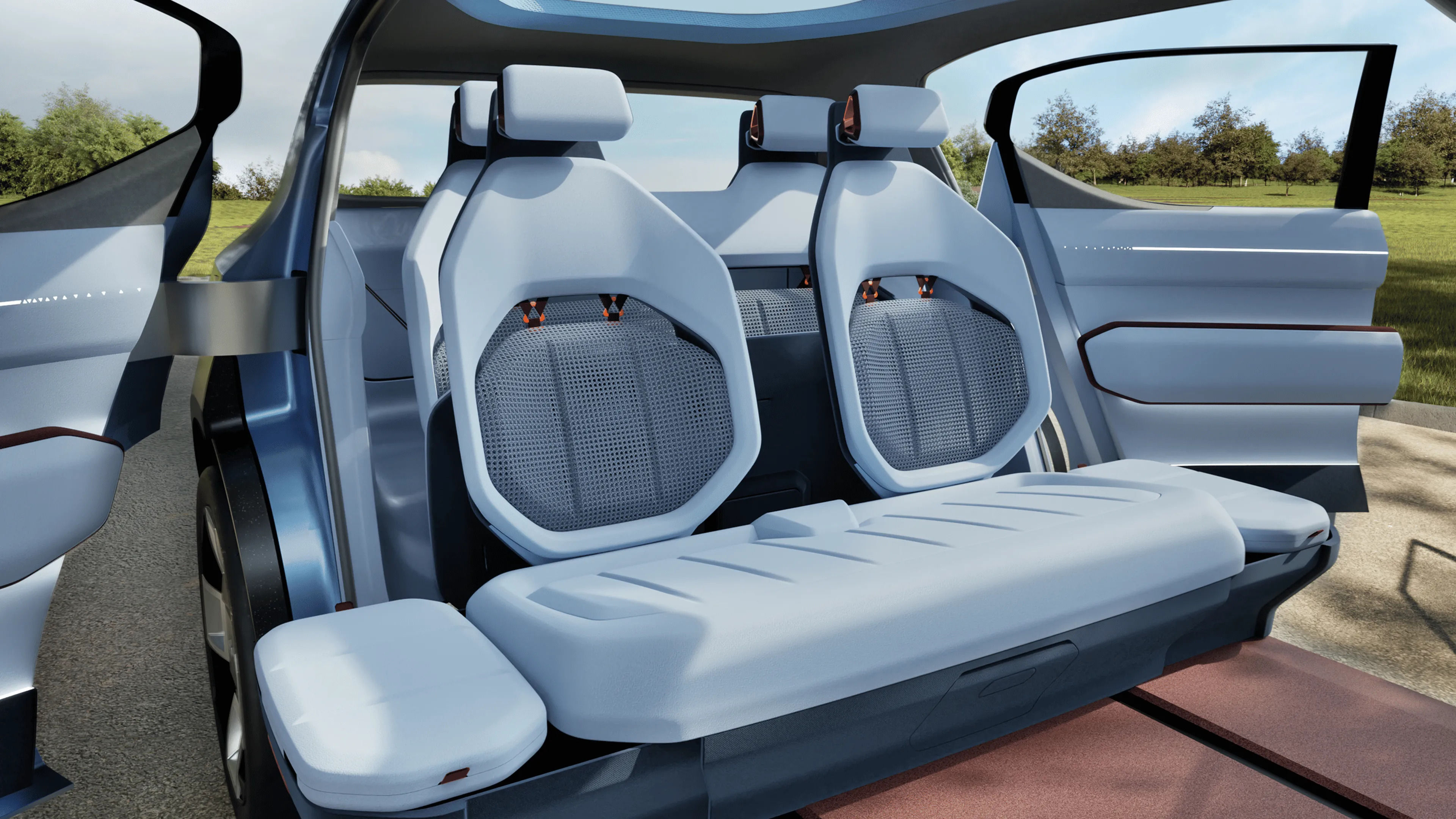 Kia Concept EV2 Memadukan Desain yang Berfokus pada Pengguna dengan Inovasi Material Sebagai Visi untuk Interior Kia di Masa Depan