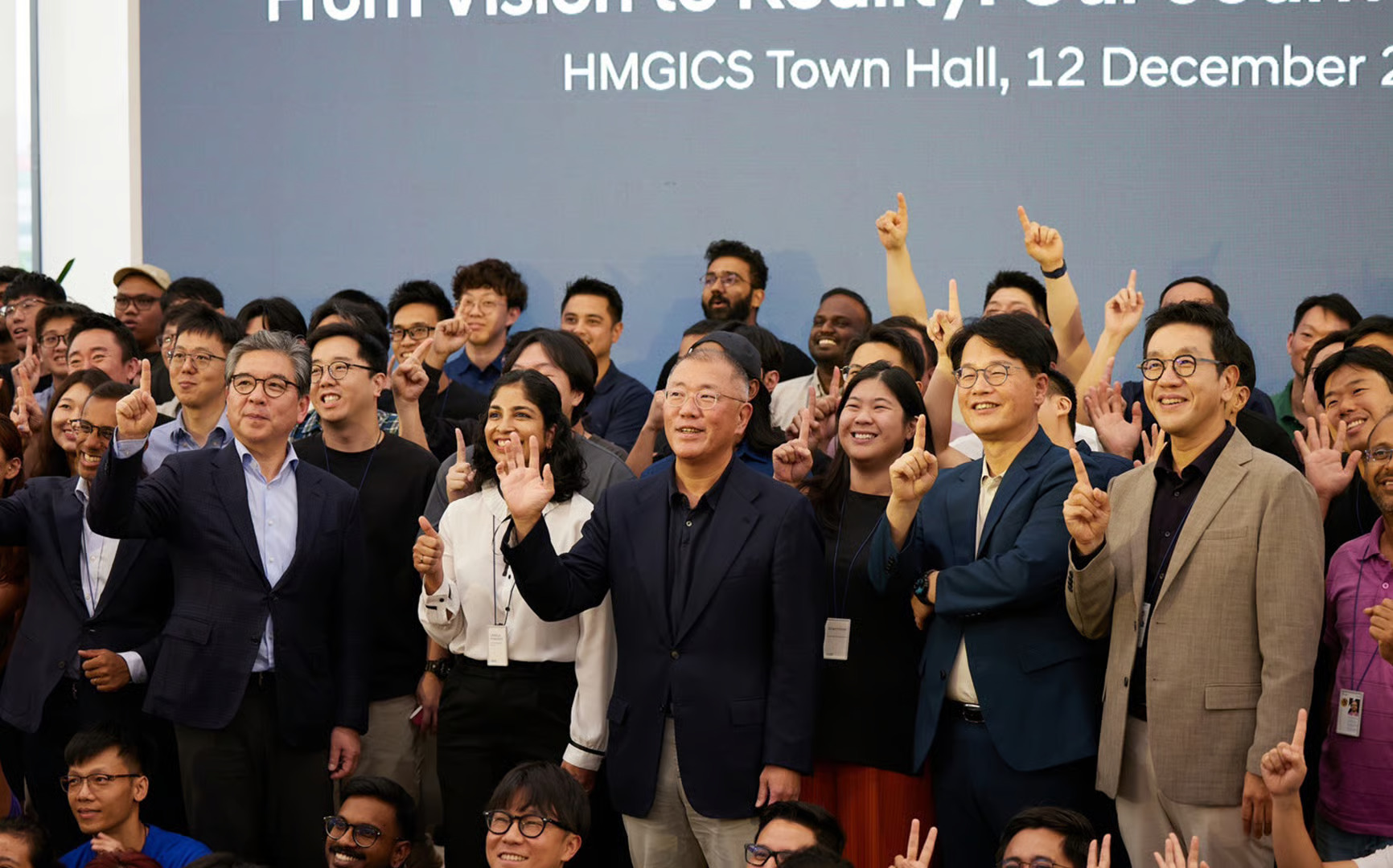 Pusat Inovasi Hyundai Motor Group Singapura Mengadakan Perayaan Ulang Tahun Pertama Bersama Group Executive Chair Euisun Chung